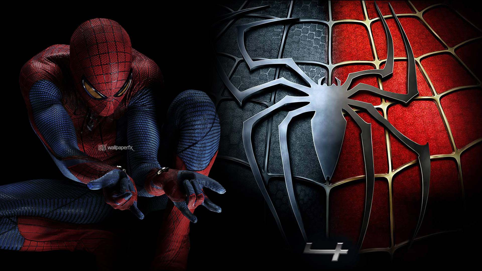 Обои новый человек паук 4к